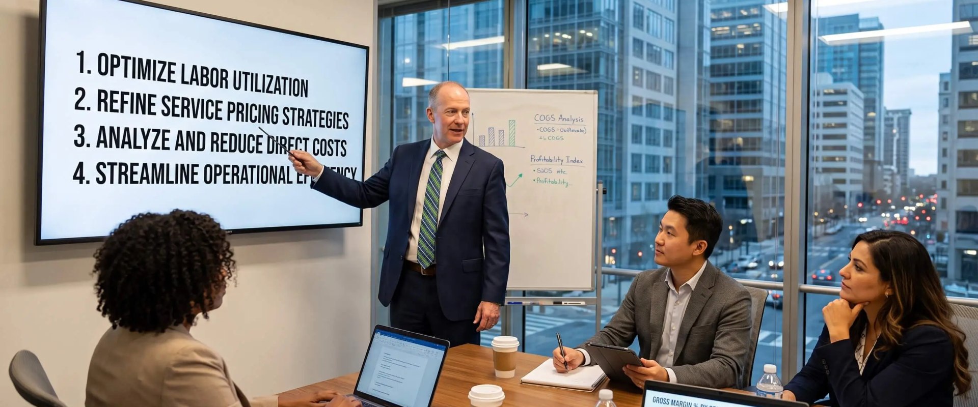 How Can a CFO Help a Service Business Improve Gross Margin?